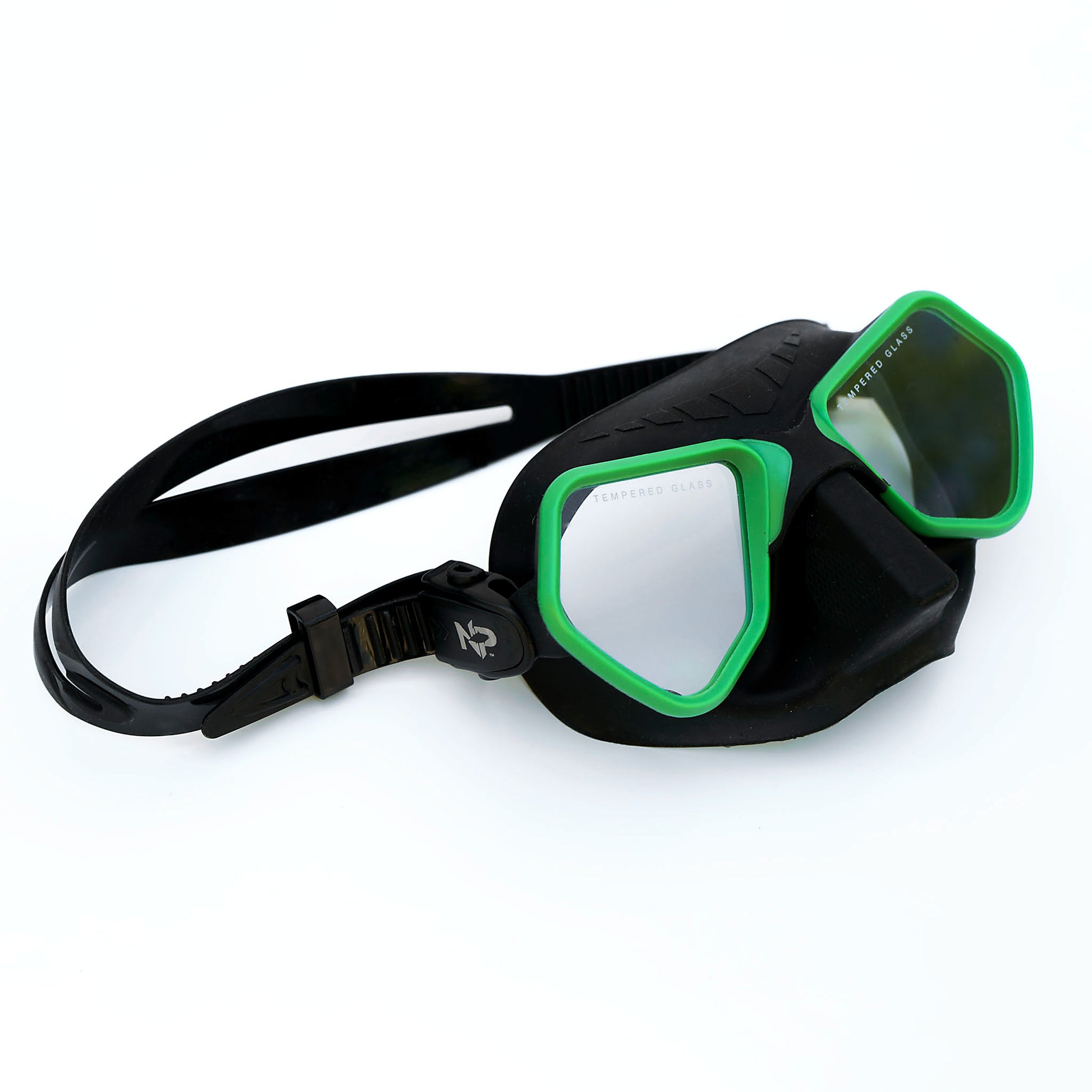 NP Minimal Low Volume Spearfishing Mask Green