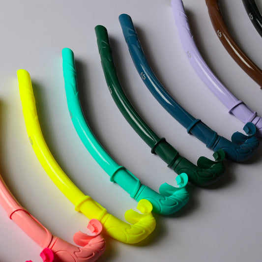 spearfishing and freediving silicone snorkel natural predator superflex